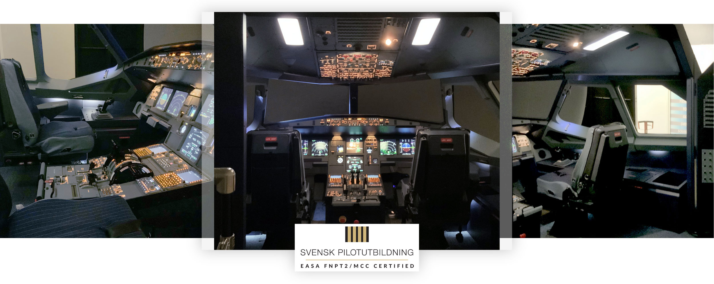 A320 FNTP MCC EASA Certified flight training device in Sweden